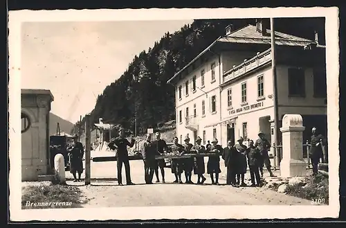 AK Brennergrenze mit Soldaten