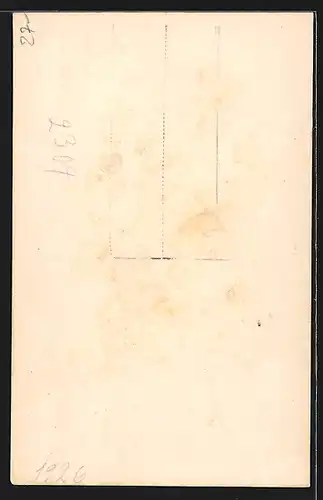 AK Tänzerin Nelly Kastner im weissen Kleid in Tänzerpose