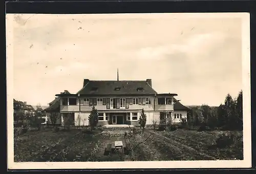 AK Weimar / Thür., Jugendherberge Hans Schemm-Haus, Strasse Zum wilden Graben 6