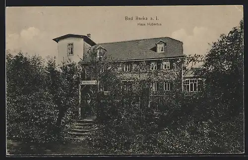 AK Bad Berka a. I., Hotel-Pension Haus Hubertus