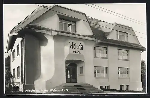 AK Arlesheim, Gesamtansicht des Haus Weleda A.-G.