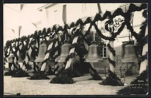 Foto-AK Muri, Weihe der Glocken am 5. Juni 1933