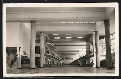 AK Bourget-Dugny, Aérodrome, Flughafen, Innenansicht