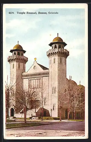 AK Denver, CO, Temple Emanuel, Synagoge