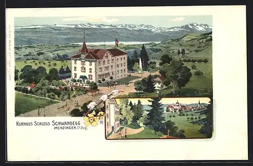 AK Menzingen, Kurhaus Schloss Schwandegg