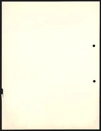 Rechnung Brockwitz 1954, Heinrich Rierling GmbH, Lederwerke, Gesamtansicht des Betriebsgeländes