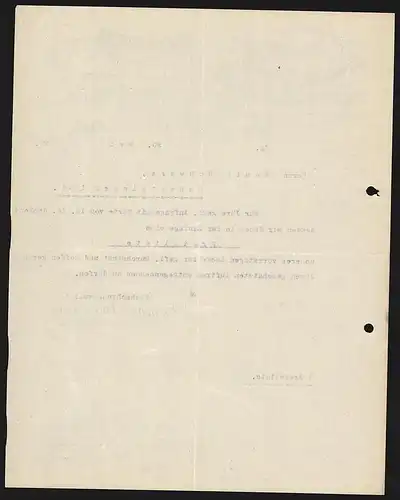 Rechnung Mannheim 1920, Johannes Forrer, Lack- & Firniss-Fabrik, Betriebsgelände mit Verladegleisen, Schutzmarke