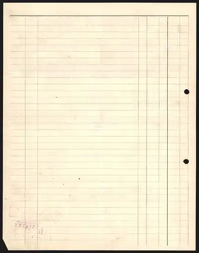 Rechnung Stuttgart 1915, Delisle & Ziegele, Werkzeuge und Werkzeugmaschinen, Produktansichten, Transportschiff, Preise