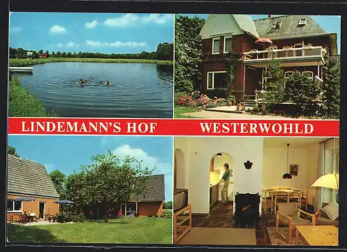 AK Westerwohld, Lindemanns Hof, Inh. Fam. Ferdinand Kruse