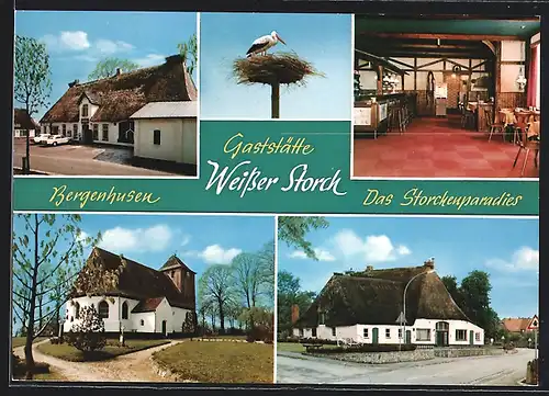 AK Bergenhusen, Gaststätte Hoier-Boier Weisser Storch