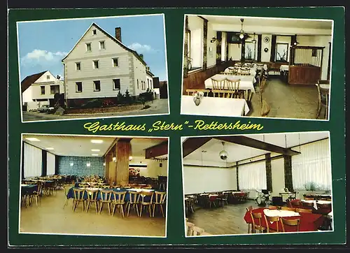 AK Rettersheim, Gasthaus Stern, Bes. Fam. Jessberger