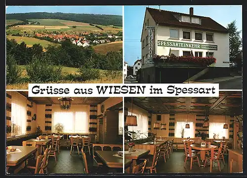 AK Wiesen / Spessart, Gasthaus Spessarteinkehr, Inh. Gerlinde Wissel