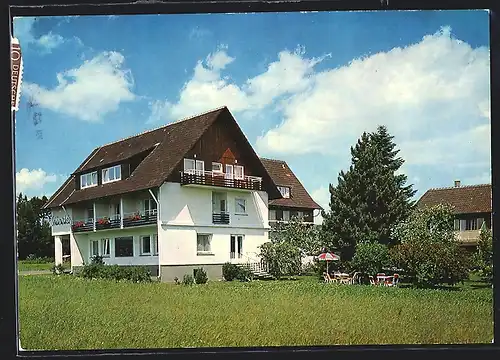 AK Herzogsweiler /Schwarzwald, Café und Pension Sonnenschein