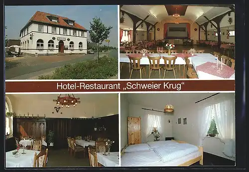 AK Schwei /Stadland, Hotel-Restaurant Schweier Krug, Lindenstrasse 23