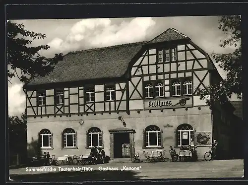AK Tautenhain /Thür., Gasthaus Kanone