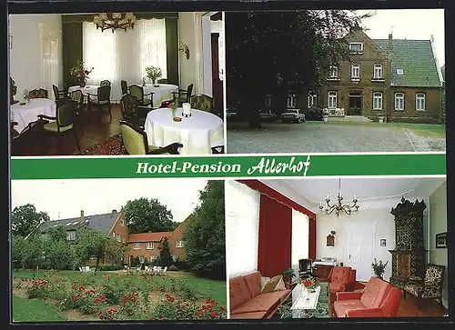 AK Rethem-Bosse in der Südheide, Hotel-Pension Allerhof