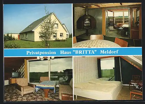 AK Meldorf /Dithmarschen, Privatpension Haus Britta, An der Süderau 35