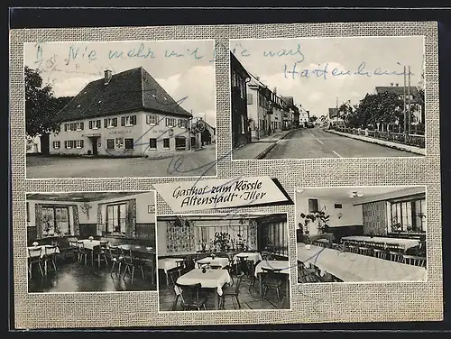AK Altenstadt / Iller, Gasthaus zum Rössle
