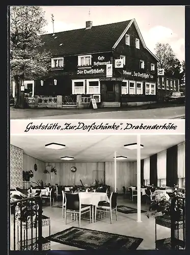 AK Drabenderhöhe, Cafe-Restaurant zur Dorfschänke
