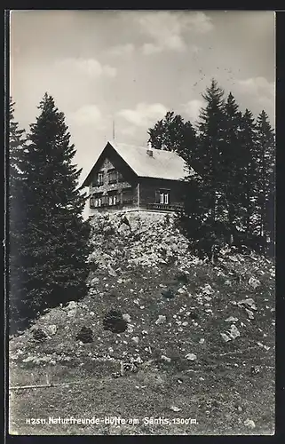 AK Urnäsch, Naturfreunde-Hütte am Säntis
