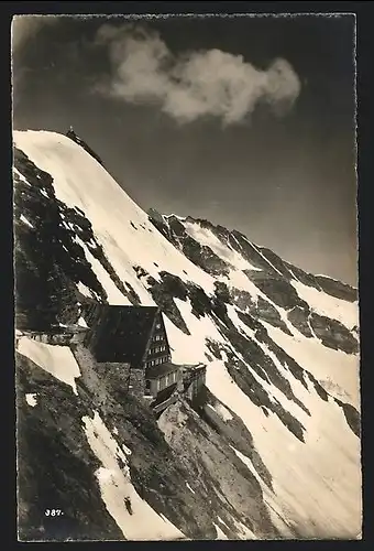 AK Berghaus, Berghütte am Jungfraujoch