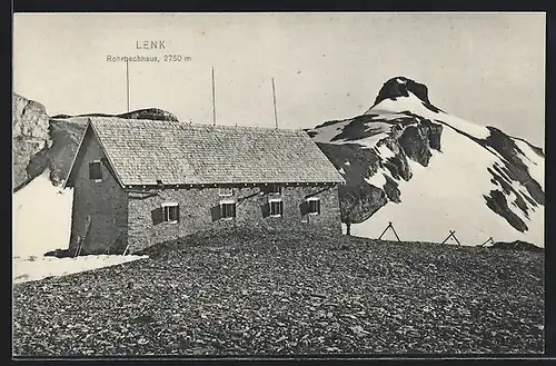 AK Rohrbachhaus, Berghütte in Lenk