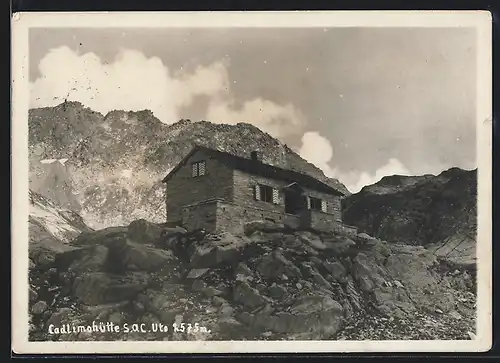 AK Cadlimohütte, Berghütte S. A. C. Uto