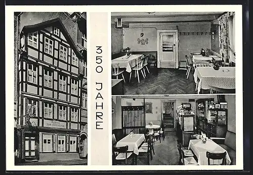 AK Göttingen, Gasthaus Zum Altdeutschen