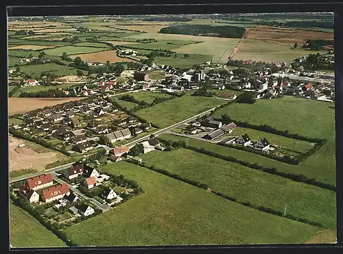 AK Böklund, Gesamtansicht vom Flugzeug aus