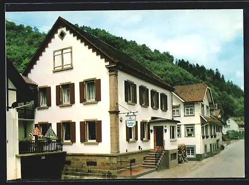AK Oberharmersbach, Gasthof und Pension Adler