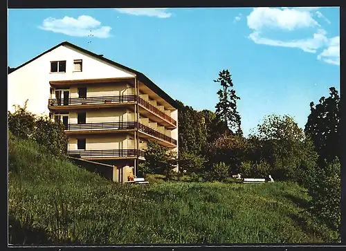 AK Gengenbach /Schwarzwald, Hotel Haus Hasenkamp, Auf dem Abtsberg 6