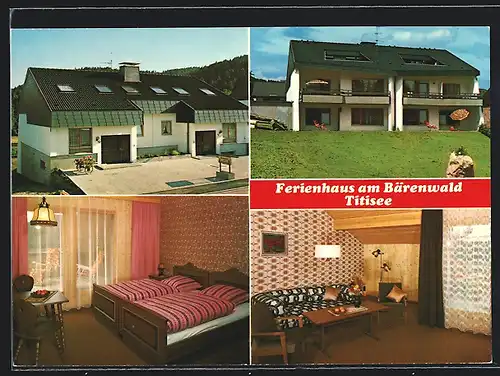 AK Titisee, Ferienhaus am Bärenwald Fam. Sips, Mühlenweg 13