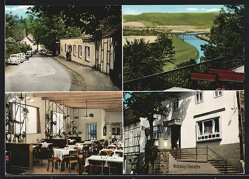 AK Fürstenberg / Weser, Weserberg Terrassen & Hotel Fürstenberg