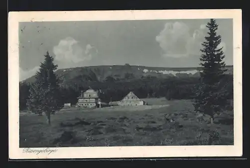 AK Schlingelbaude und Prinz-Heinrich-Baude im Riesengebirge