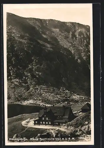 AK Teichbaude (Baude am kleinen Teich) im Riesengebirge
