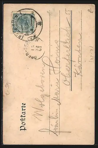 AK Frau fängt abrutschenden Mann am Felsen auf