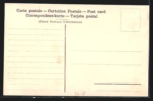 AK Messina, Via S. Giacomo, Erdbeben