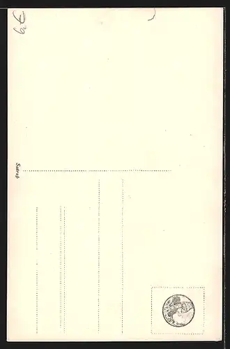 Foto-AK Junge Ballett-Tänzerin posiert vor einer Türe