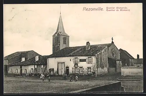 AK Rezonville, Quartier Bismarcks