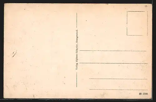 AK Saargemünd /Lothringen, Rathaus