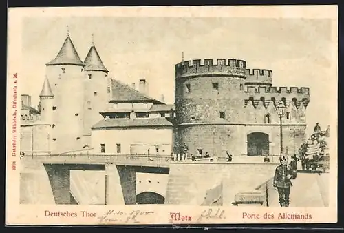 AK Metz, Porte des Allemands