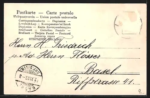 AK Gebweiler i. Els., Evangelisches Krankenhaus