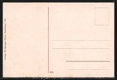 AK Felleringen im Wesserlingertal, Teilansicht mit Kirche