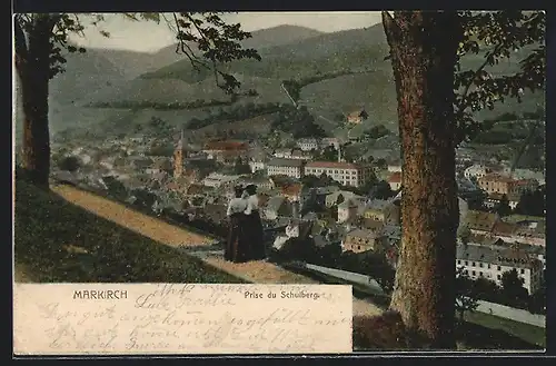 AK Markirch, Panorama prise du Schulberg