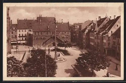 AK Mülhausen, Rathausplatz