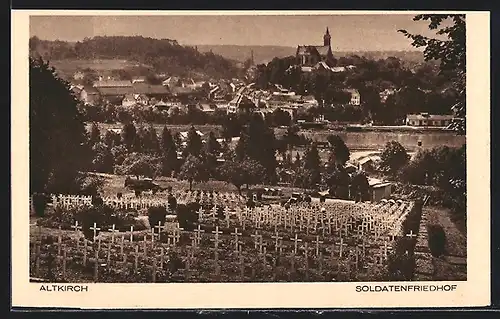 AK Altkirch, Soldatenfriedhof