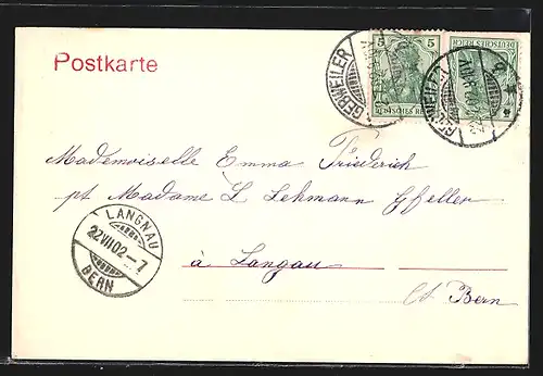 AK Gebweiler, Belchen mit Hotel