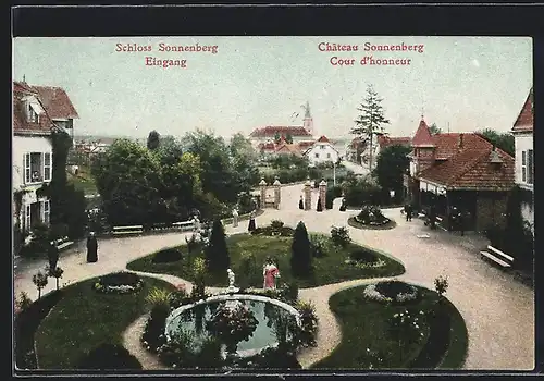 AK Sonnenberg, Schloss mit Parkanlage