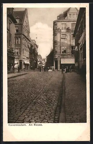 AK Kaiserslautern, Strassenpartie am Riesen