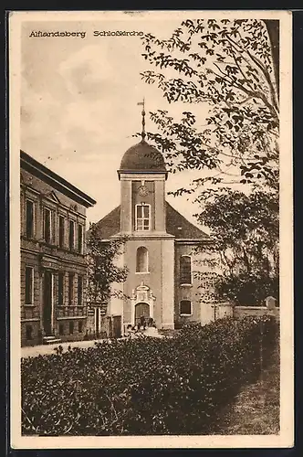 AK Altlandsberg, Ansicht der Schlosskirche